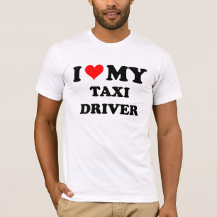T-shirt J'aime mon chauffeur de taxi