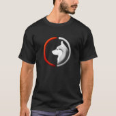 T-shirt j'aime mon chien (Devant)