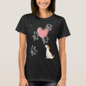 T-shirt J'aime mon chien (Devant)