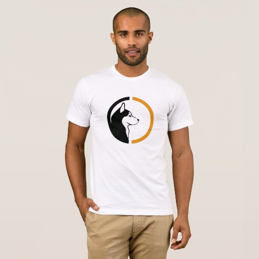 T-shirt j'aime mon chien (Devant entier)