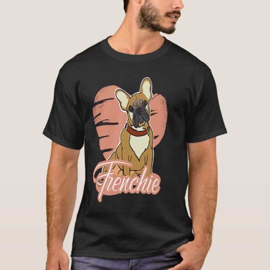 T-shirt J'Aime Mon Chien À Balle Français (Devant)