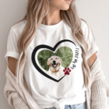J'aime mon chien animal de compagnie parent Coeur