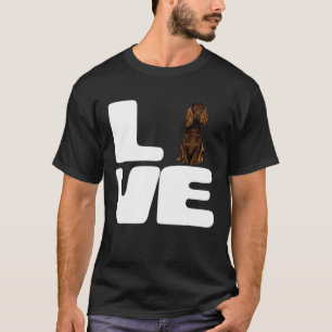 T-shirt J'aime mon chien d'espagne de Boykin