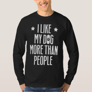 T-shirt J'Aime Mon Chien Plus Que Les Gens Chien 19
