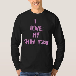 T-shirt J'Aime Mon Chih Tzu Shih Tzu