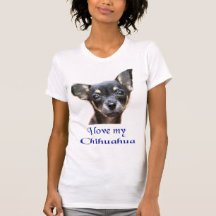 T-shirt J'aime mon Chihuahua