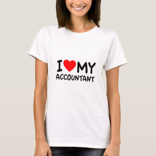 T-shirt J'Aime Mon Comptable
