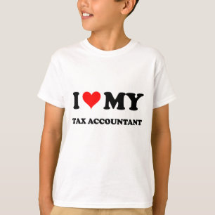 T-shirt J'aime mon comptable d'impôts