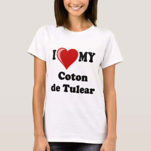 T-shirt J'aime mon coton De Tulear Dog