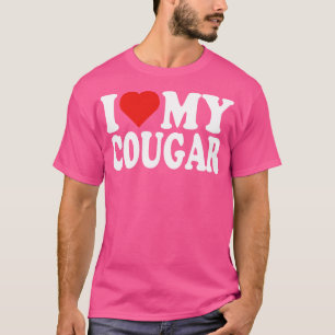 T-shirt J'aime mon cougar