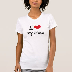 T-shirt J'aime mon criminel