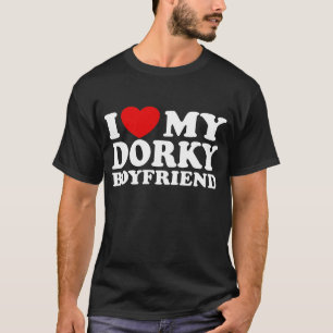 T-shirt J'Aime Mon Daurky Boyfriend