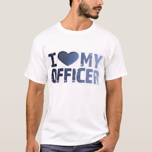 T-shirt J'aime mon dirigeant (Devant)