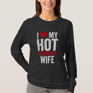 T-shirt J'Aime Mon Dispatcher Mariage Femme