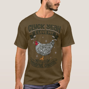 T-shirt J'aime mon Dominique Chicken Cluck Ouais