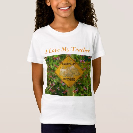 T-Shirt J'aime mon enseignant (Devant)