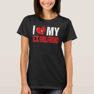T-shirt J'Aime Mon Ex GF J'Aime Mon Ex Girlfriend 8