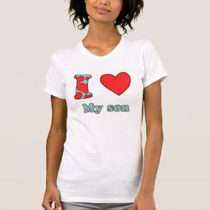 T-shirt J'aime mon fils