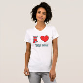 T-shirt J'aime mon fils (Devant entier)