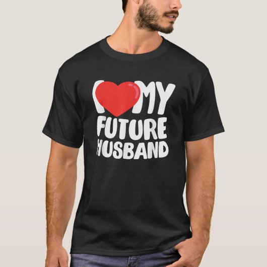 T-shirt J'Aime Mon Futur Mari T Chemise (Devant)