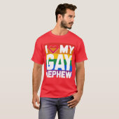 T-shirt J'AIME MON GAY NEPHEW - -.png (Devant entier)