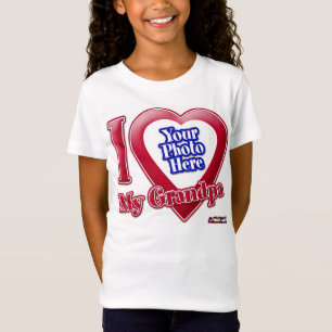 T-Shirt J'aime mon grand-papa - photo