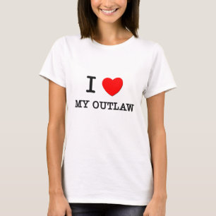 T-shirt J'aime mon hors-la-loi