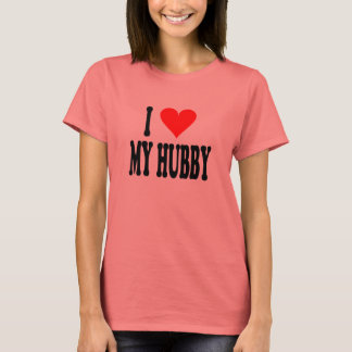 T-SHIRT J'AIME MON HUBBY
