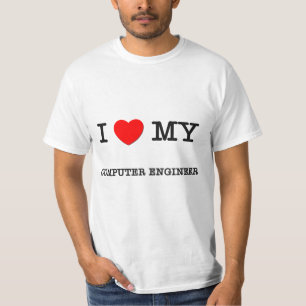 T-shirt J'aime mon INGÉNIEUR INFORMATICIEN