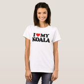 T-SHIRT J'AIME MON KOALA (Devant entier)