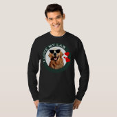 T-shirt J'aime mon Labrador Retriever Green Active (Devant entier)