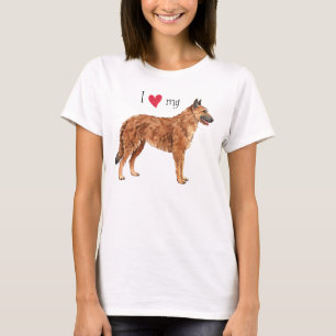 T-shirt J'aime mon Laekenois belge