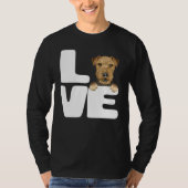 T-shirt J'Aime Mon Lakeland Terrier Chien (Devant)