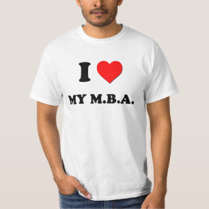 T-shirt J'aime mon M.B.A.