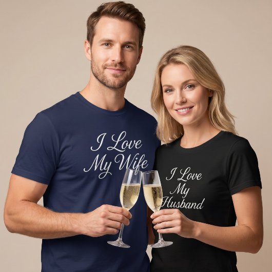 T-shirt J'aime mon mari