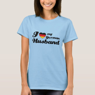 T-shirt J'aime mon mari allemand