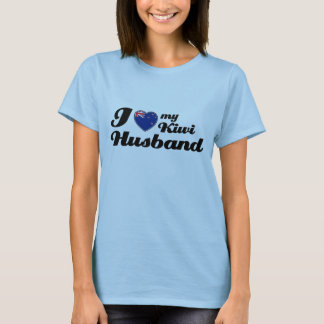 T-shirt J'aime mon mari de kiwi