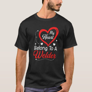 T-shirt J'aime mon mari parachutiste  Femme Saint Valentin
