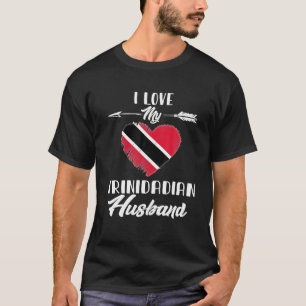 T-shirt J'Aime Mon Mari Trinidadien Trinité-Et-Tobago