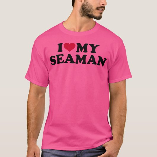 T-shirt J'aime mon marin (Devant)