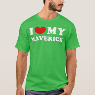 T-shirt J'aime mon Maverick J'adore mon Maverick drôle