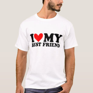 T-shirt j'aime mon meilleur ami