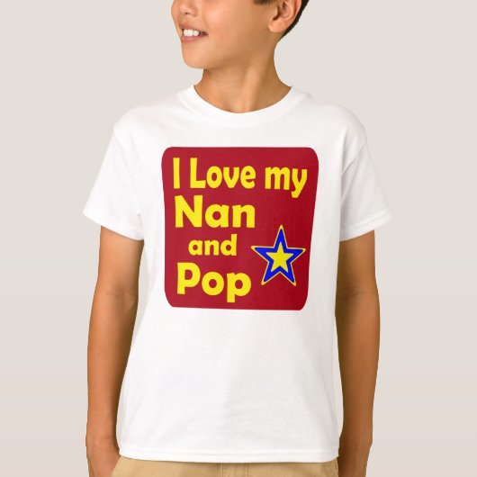 T-shirt J'aime mon Nan et saute (Devant)