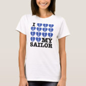 T-shirt J'Aime Mon Navigateur (Devant)