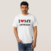 T-shirt J'aime mon opticien (Devant entier)