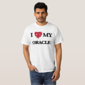 T-shirt J'aime mon Oracle (Devant entier)