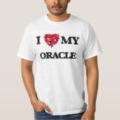 T-shirt J'aime mon Oracle (Devant)