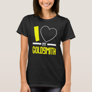 T-shirt J'Aime Mon Orfèvrerie Bijoux Orfèvrerie