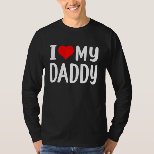 T-shirt J'Aime Mon Papa (Devant)