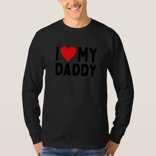 T-shirt J'Aime Mon Papa (Devant)